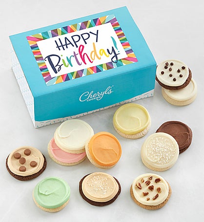 Happy Birthday Bow Gift Box