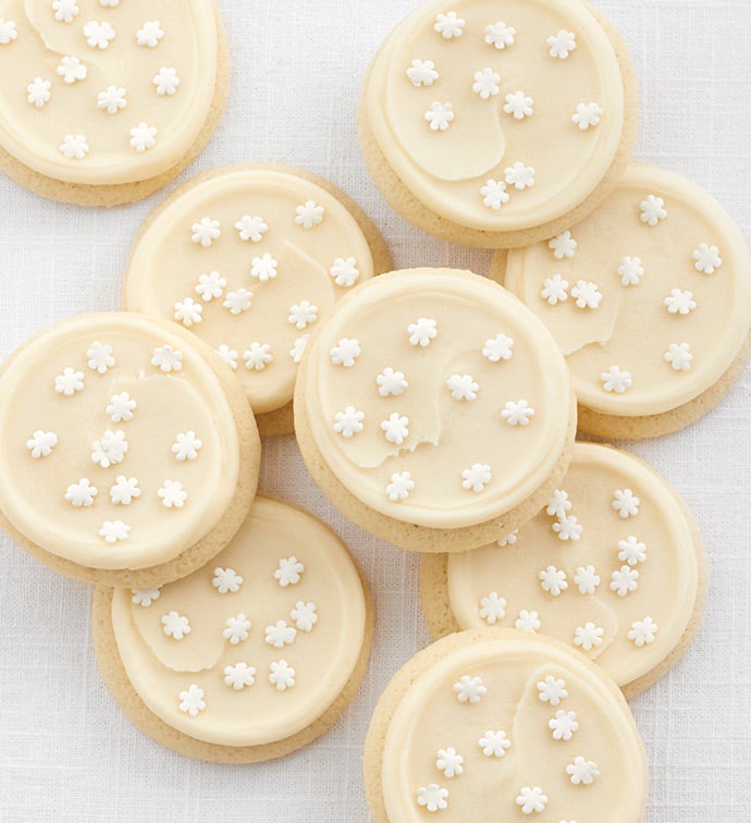 Buttercream Frosted Sprinkle Cutout Cookies 12