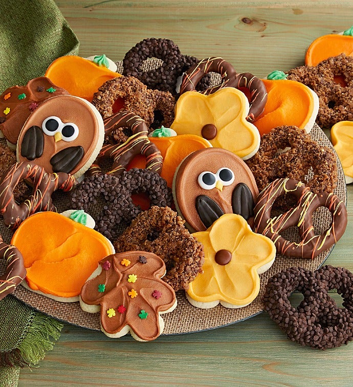 Fall Cookie & Pretzel Gift