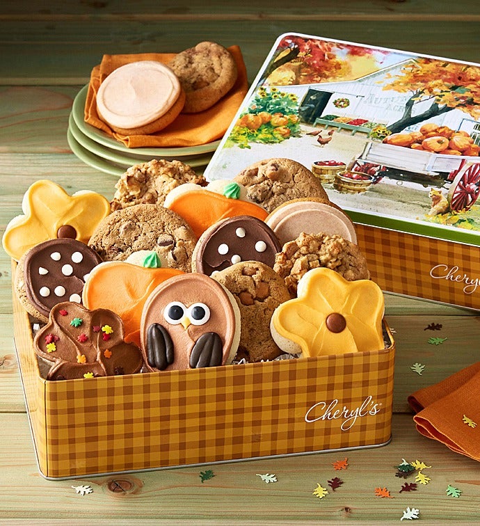 Autumn Gift Tin   Fall Assortment