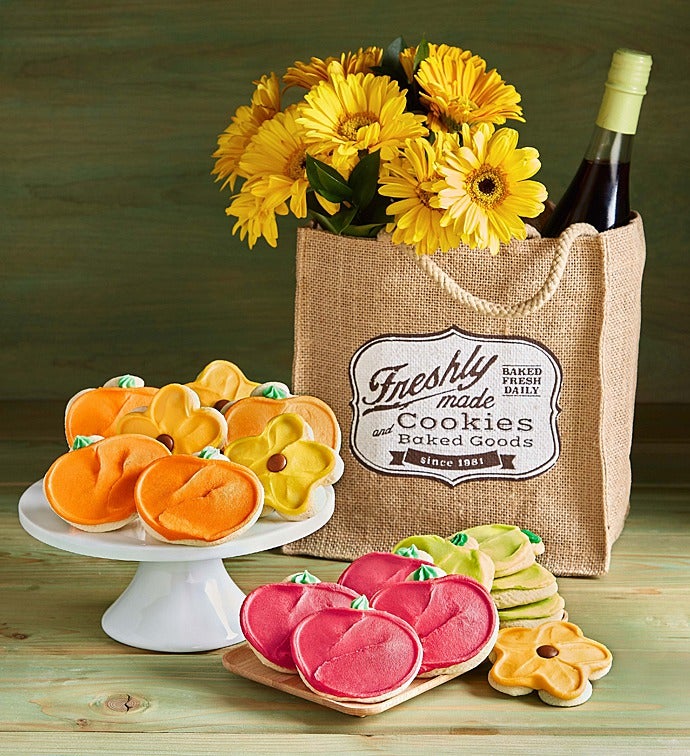 Fall Frosted Cut-out Cookies with Free Tote
