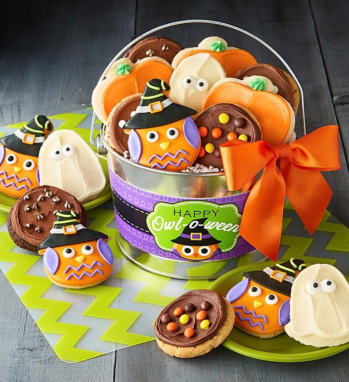Halloween Frosted & Crunchy Cookie Pail