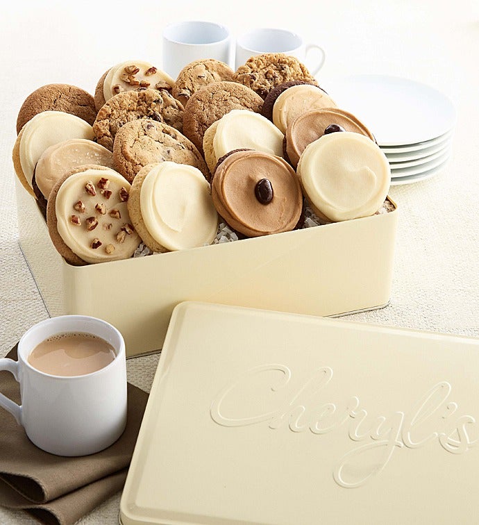 Cheryls Gift Tin Assorted Cookies