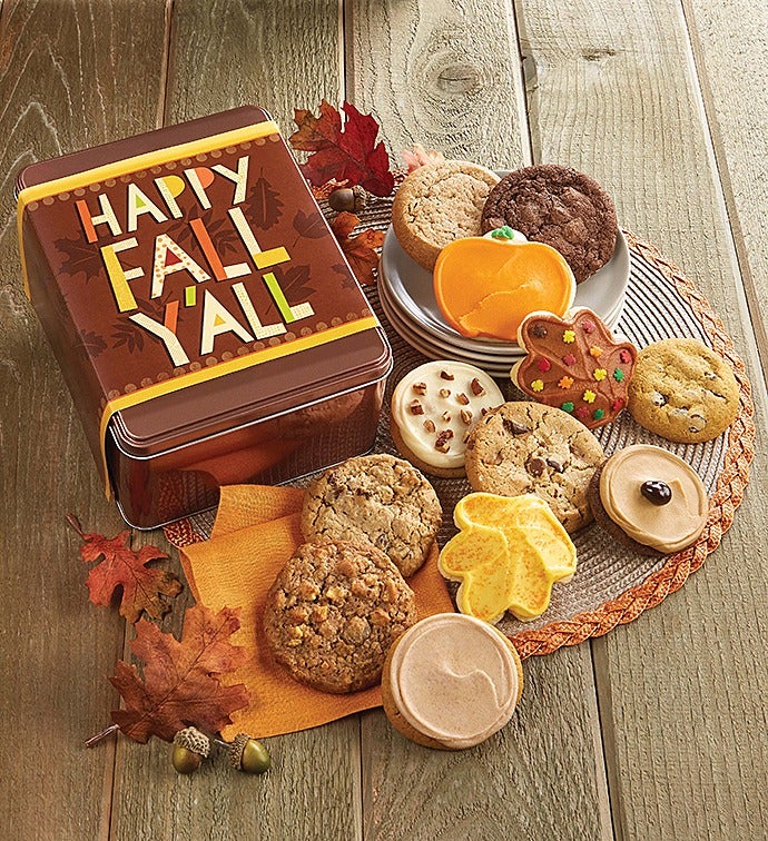 Create Your Own Happy Fall Y'all Fall Gift Tin