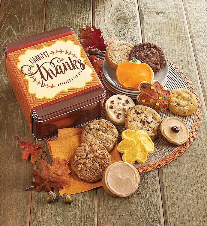 Create Your Own Warmest Thanks Fall Gift Tin