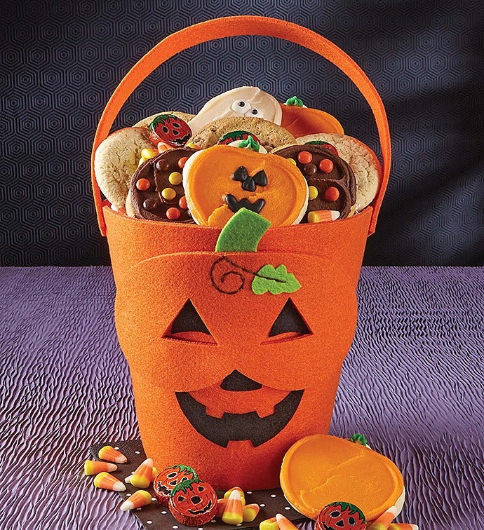 Jack O' Lantern Pail & Mask Set