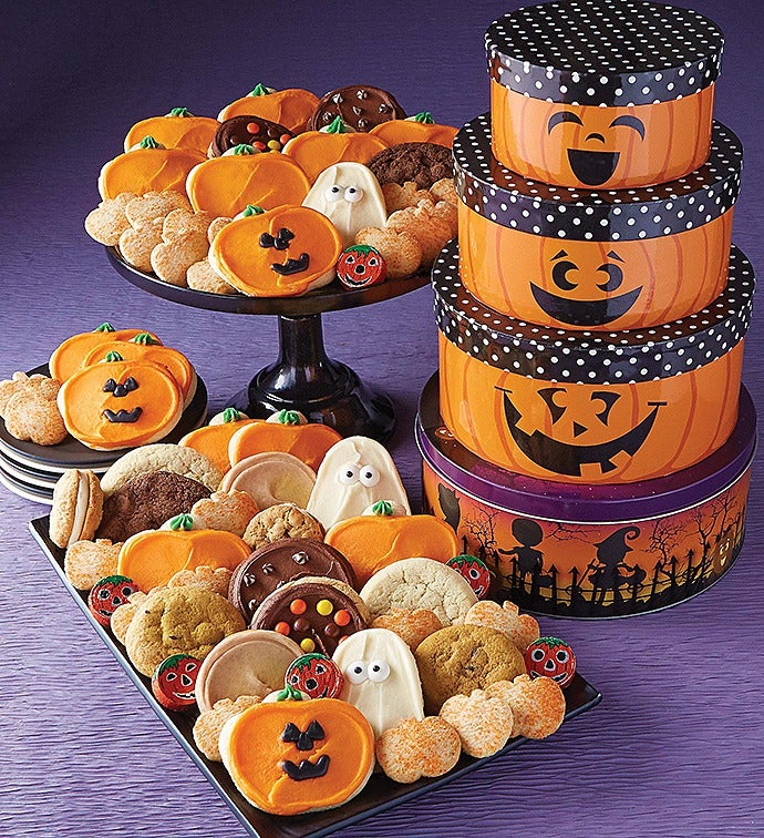 Jack O' Lantern Tin Tower