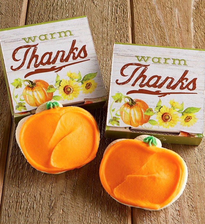 Warm Thanks Cookie Card