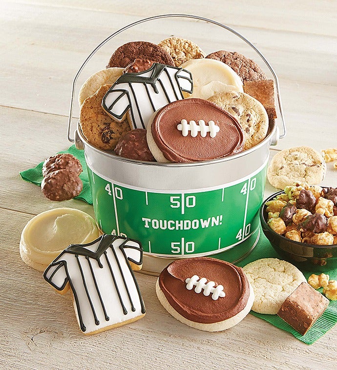 Football Treats Pail