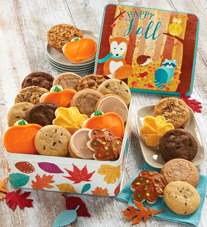 Autumn Greetings Gift Tin Fall Assortment