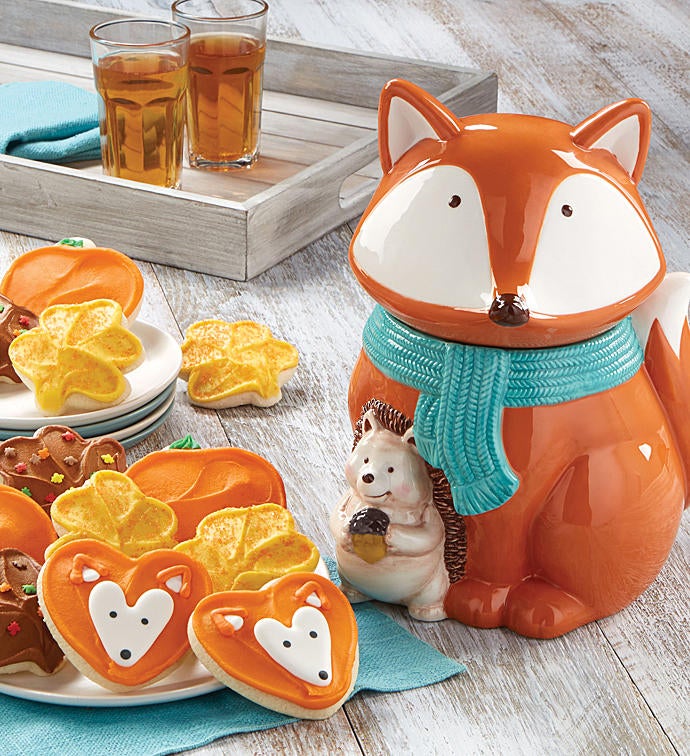 Collector's Edition Fox Cookie Jar