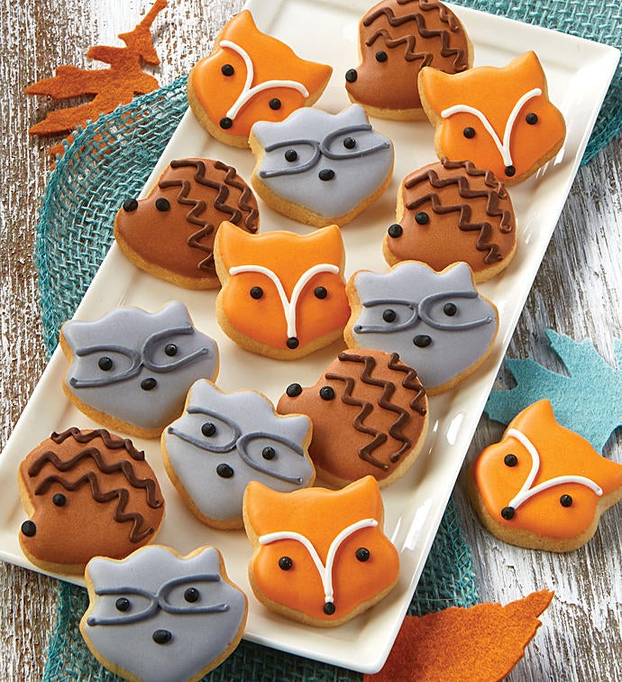 Woodland Animal Cookies