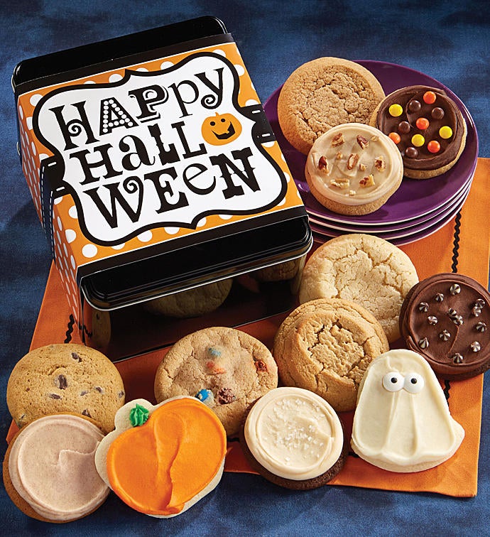 Happy Halloween Tin