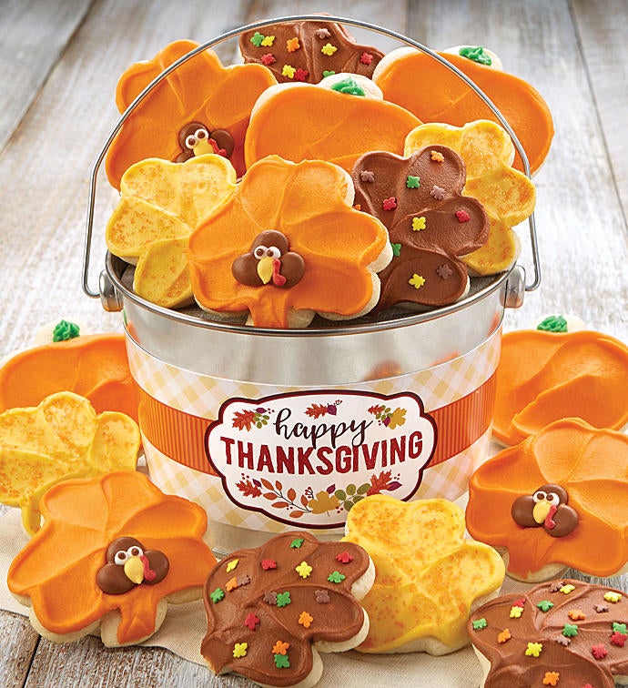 Happy Thanksgiving Cookie Pail