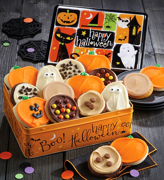 Halloween Gift Tin Frosted Assortment