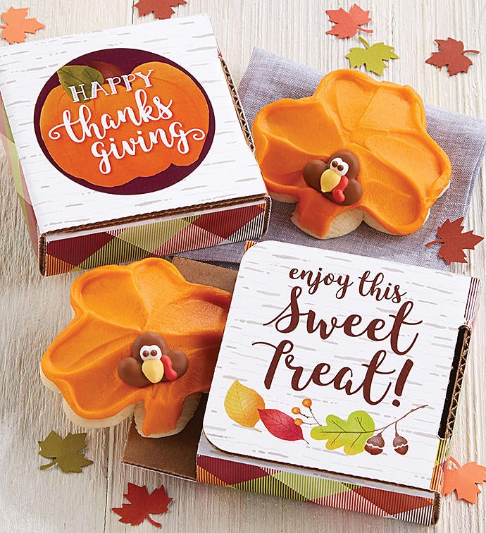 Happy Thanksgiving Cookie Card