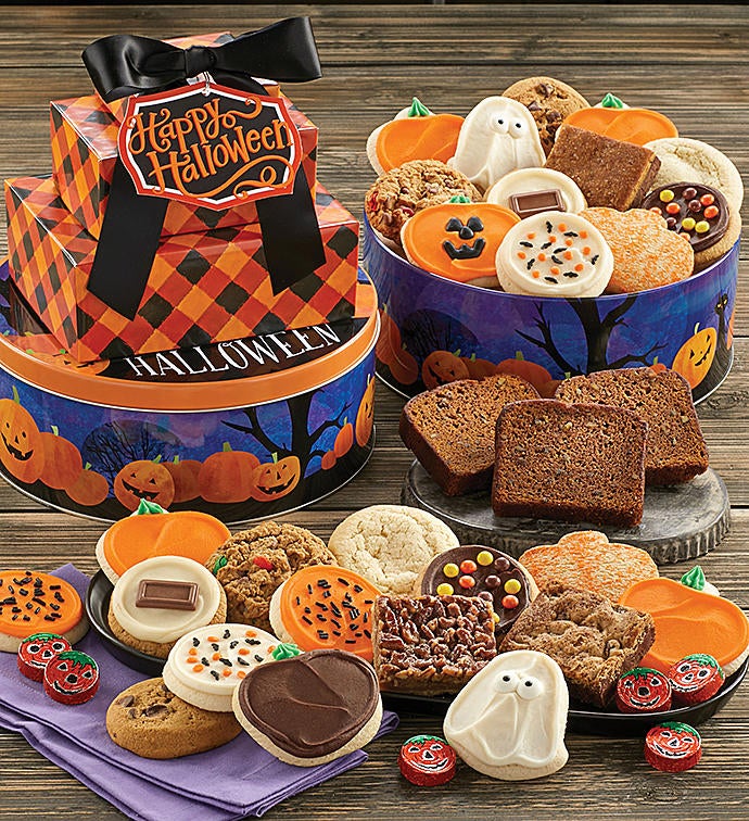Halloween Gift Tin Tower