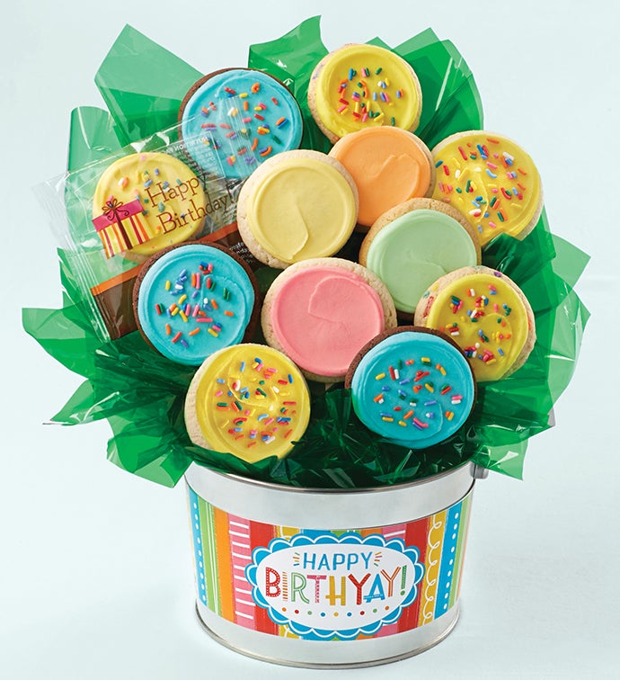 Birthday Cookie Flower Pot