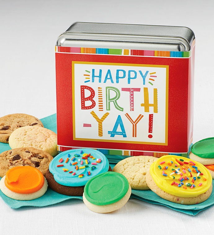 Happy Birth yay Gift Tin