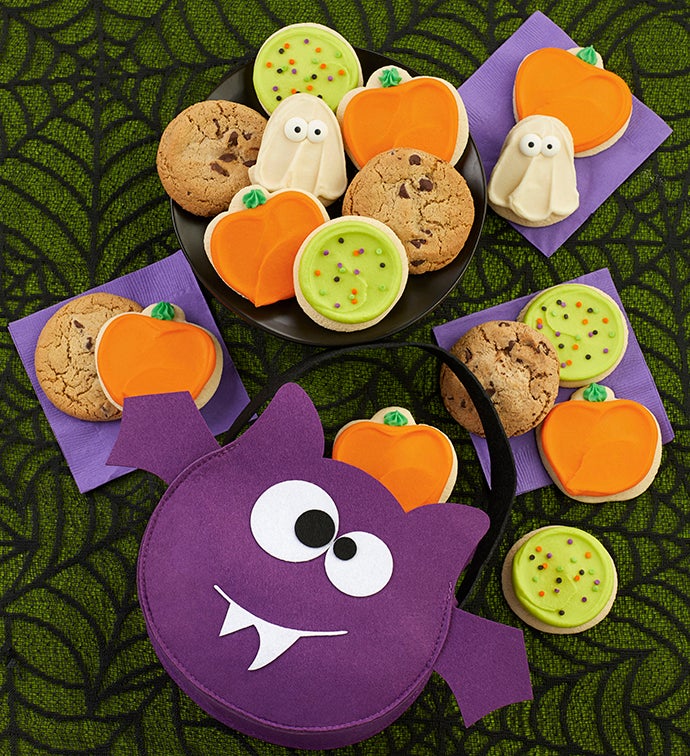 Halloween Bat Trick or Treat Tote