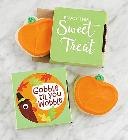 Gobble Til Wobble Cookie Card