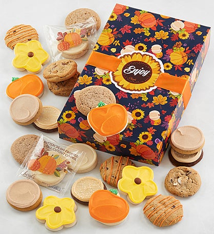 Fall Cookie Gift Box - 24 Cookies