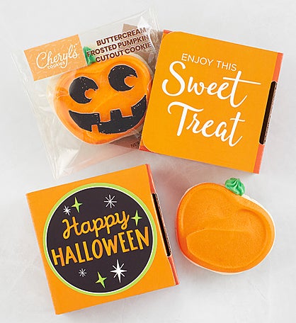 Happy Halloween Cookie Card