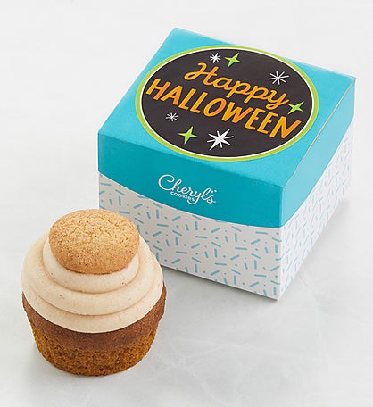 Happy Halloween Cupcake Card