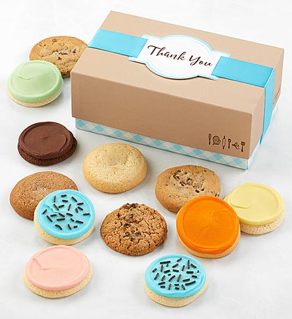 Thank You Cookie Gift Box - 12 cookies
