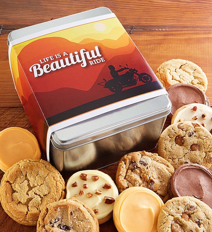 Create Your Own Life is a Beautiful Ride Tin