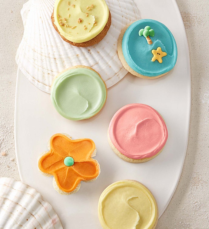 Beach Cookie Sampler with FREE SHIP