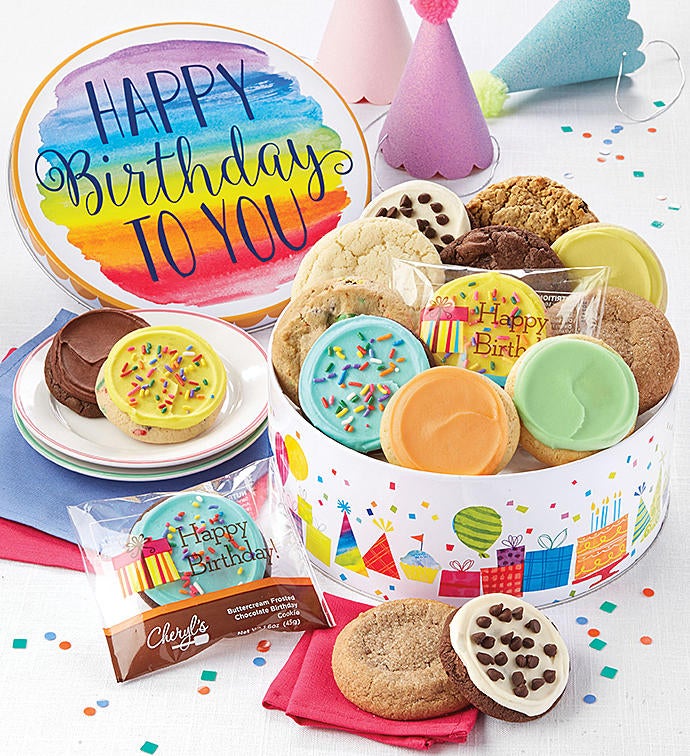 Musical Birthday Gift Tin Create Your Own Assortment