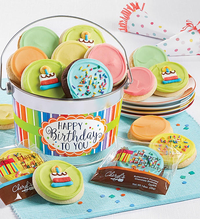Birthday Cookie Pail