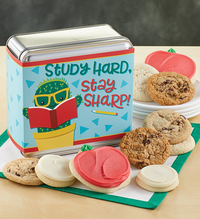 Study Hard Stay Sharp Gift Tin