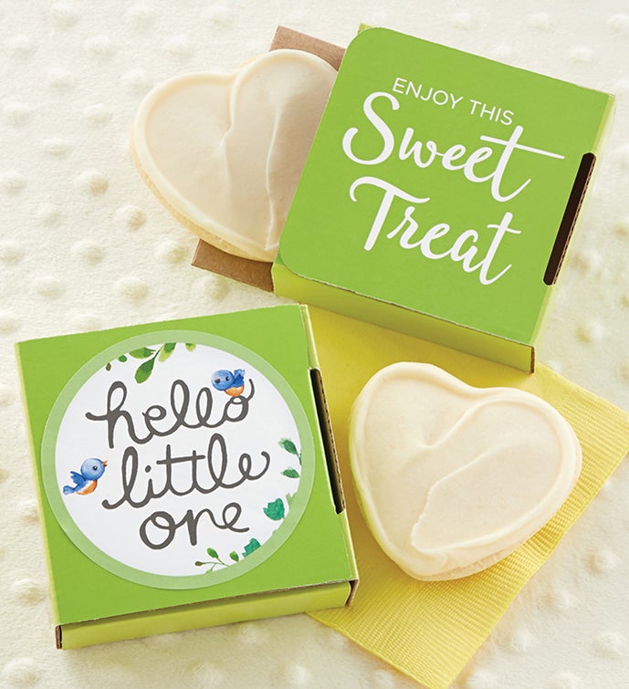 Hello Little One Cookie Card