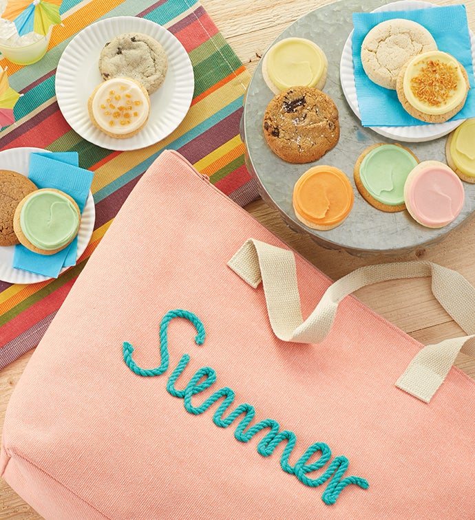 Summer Canvas Tote