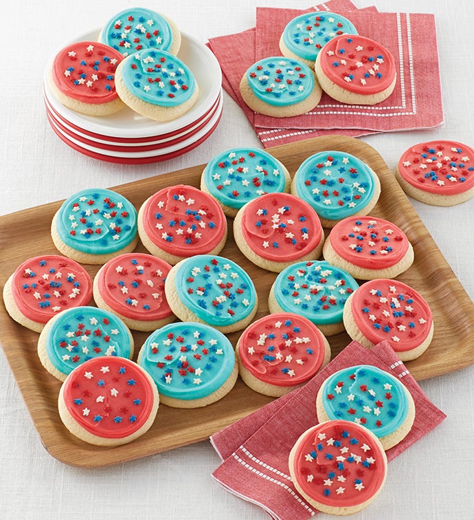Buttercream Frosted Celebration Cookies