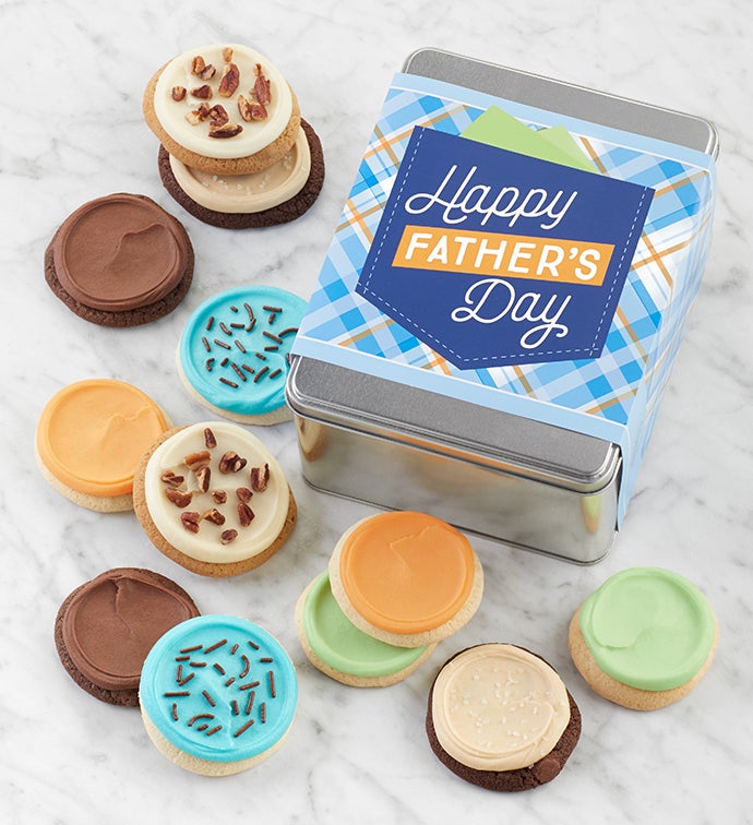 Happy Father’s Day Gift Tin Frosted Assortment