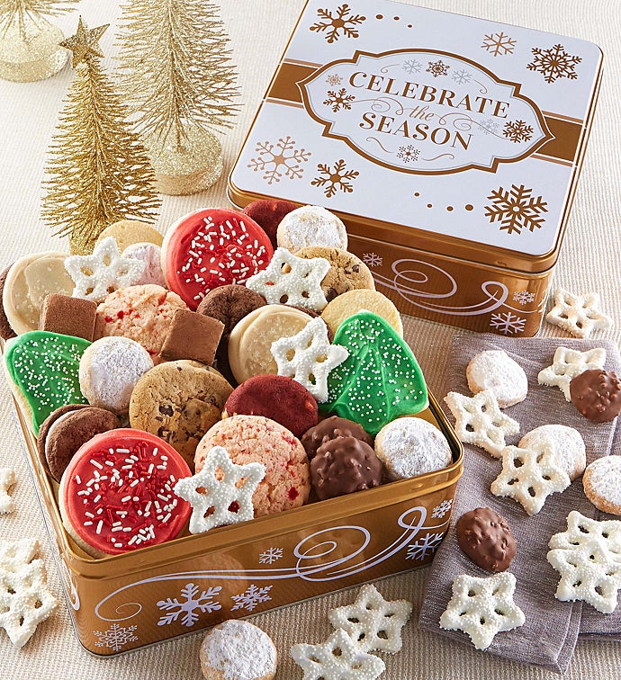 Celebrate the Season Gift Tin Treats Assortment