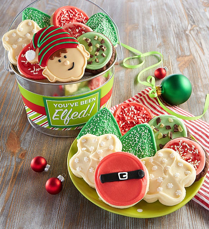 You've Been Elfed Cookie Pail