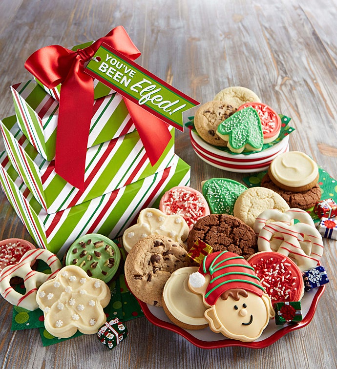 You've Been Elfed Gift Tower