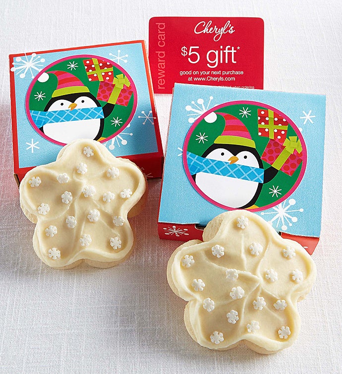 Penguin Cookie Card