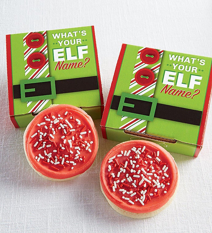 Youve been Elfed Cookie Card