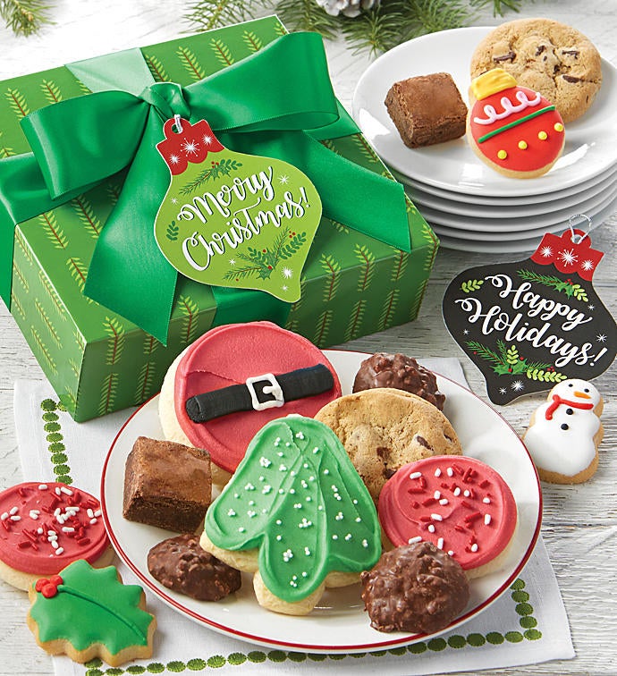 Holiday Treats Box Merry Christmas