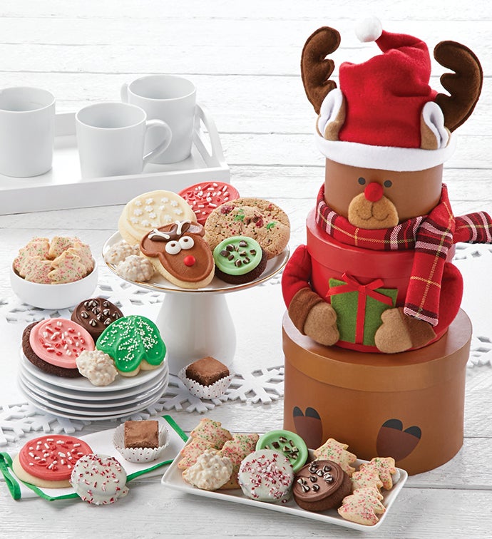 Reindeer Gift Tower