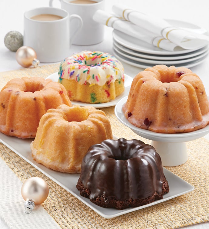 Miss Grace Mini Bundt Cake Holiday Sampler