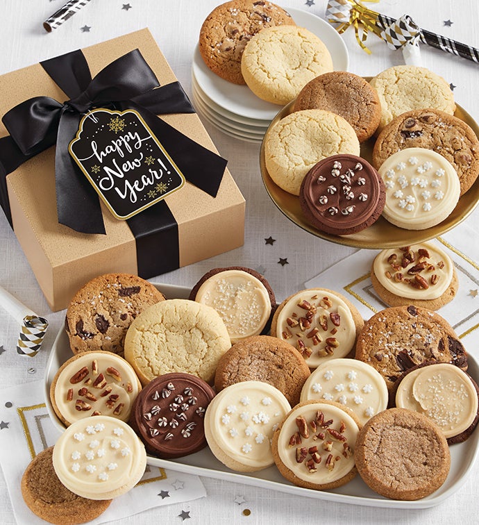 Happy New Year Cookie Gift Boxes
