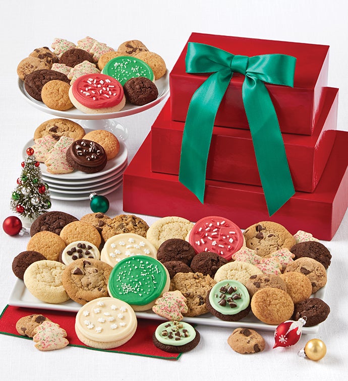 Classic Holiday Gift Tower