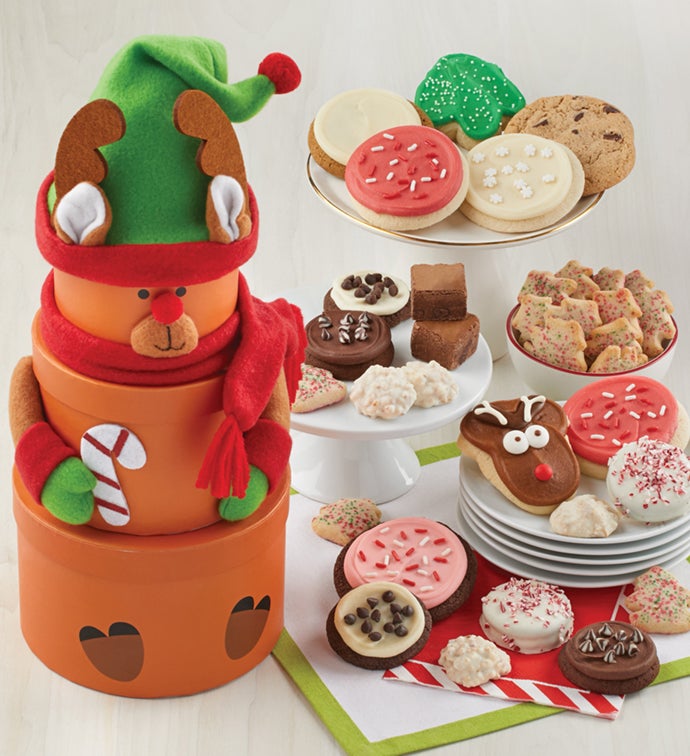 Reindeer Gift Tower