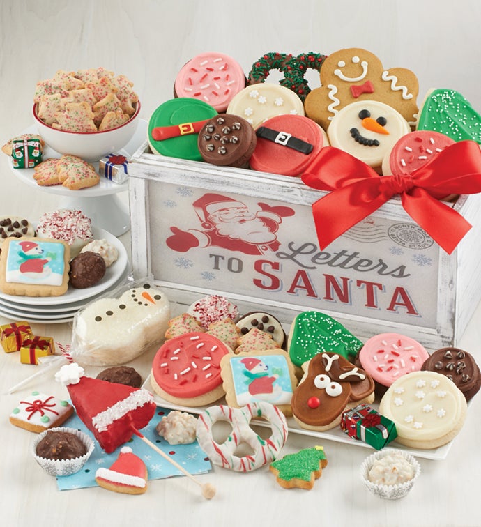 Letters to Santa Wooden Treats Box